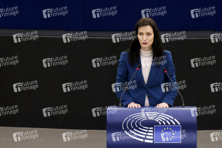 Plenartagung im EU-Parlament in Straßburg