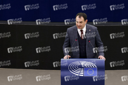 Plenartagung im EU-Parlament in Straßburg