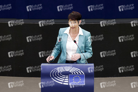 Plenartagung im EU-Parlament in Straßburg