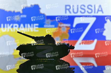 Russisches Z-Symbol im Ukraine-Krieg