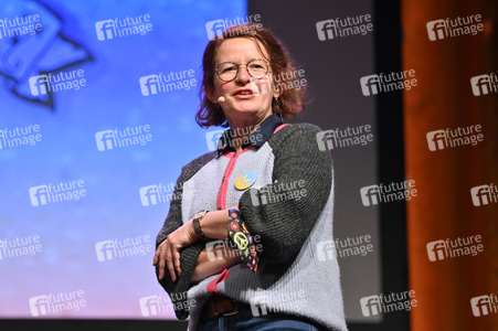 Margit Auer auf der lit.Kid. 2022 in Köln