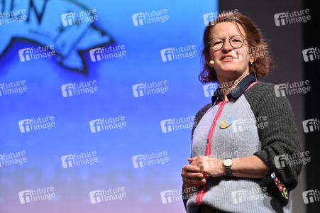 Margit Auer auf der lit.Kid. 2022 in Köln