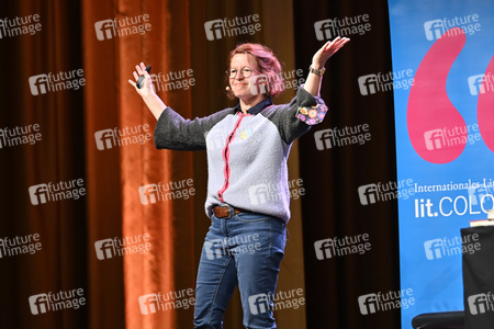 Margit Auer auf der lit.Kid. 2022 in Köln