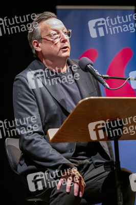 Jens Thomas und Matthias Brandt auf der lit.Cologne 2022 in Köln