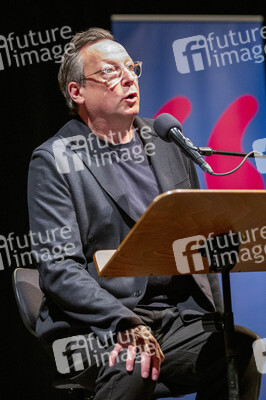 Jens Thomas und Matthias Brandt auf der lit.Cologne 2022 in Köln