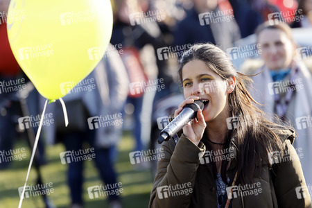 Coronademo in Düsseldorf