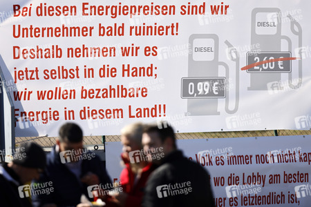 Diesel-Demo in Bergheim