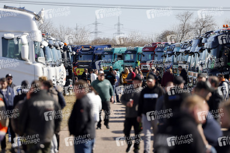 Diesel-Demo in Bergheim