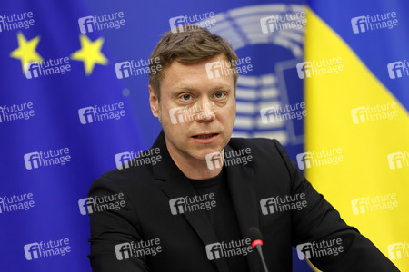 Pressekonferenz im EU-Parlament in Straßburg