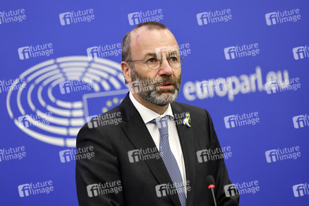 Pressekonferenz im EU-Parlament in Straßburg