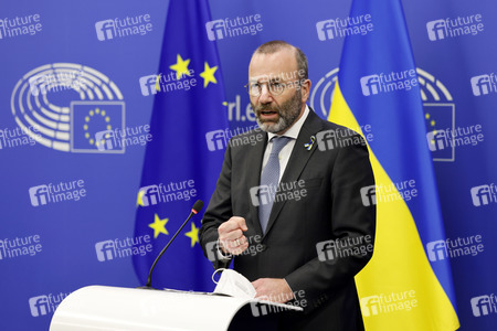 Pressekonferenz im EU-Parlament in Straßburg