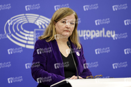Pressekonferenz im EU-Parlament in Straßburg