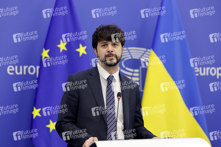 Pressekonferenz im EU-Parlament in Straßburg