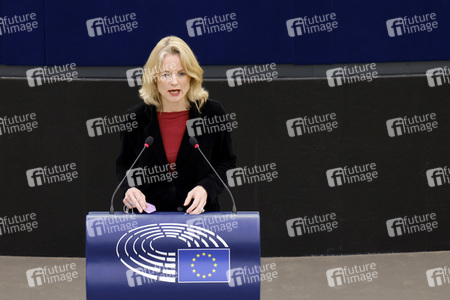 Plenartagung im EU-Parlament in Straßburg