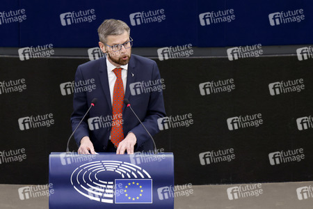 Plenartagung im EU-Parlament in Straßburg