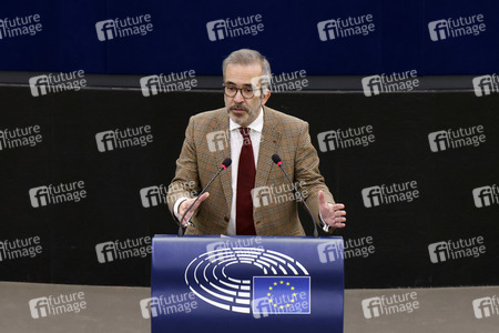 Plenartagung im EU-Parlament in Straßburg