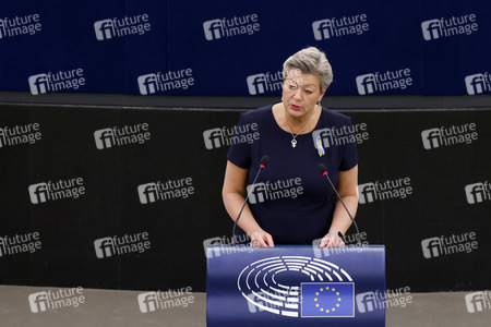 Plenartagung im EU-Parlament in Straßburg