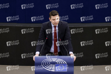 Plenartagung im EU-Parlament in Straßburg