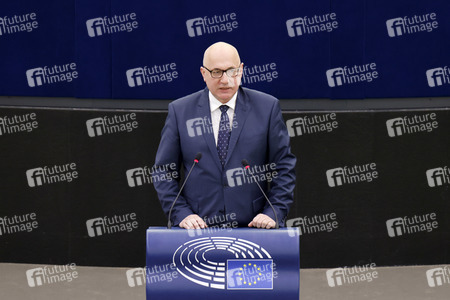 Plenartagung im EU-Parlament in Straßburg