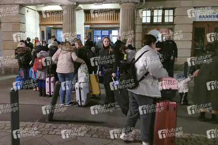 Ankunft ukrainischer Flüchtlinge in Görlitz