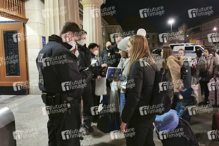 Ankunft ukrainischer Flüchtlinge in Görlitz