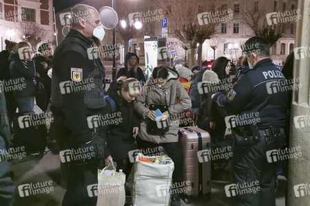 Ankunft ukrainischer Flüchtlinge in Görlitz