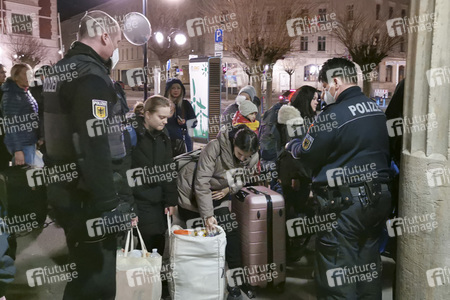 Ankunft ukrainischer Flüchtlinge in Görlitz