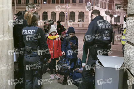 Ankunft ukrainischer Flüchtlinge in Görlitz