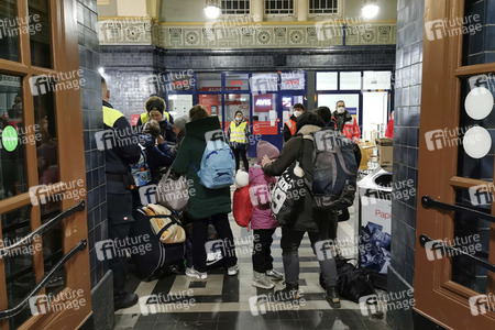 Ankunft ukrainischer Flüchtlinge in Görlitz