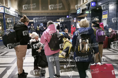 Ankunft ukrainischer Flüchtlinge in Görlitz