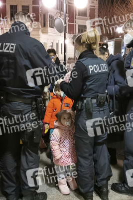 Ankunft ukrainischer Flüchtlinge in Görlitz