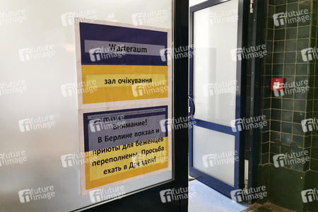 Ankunft ukrainischer Flüchtlinge in Görlitz