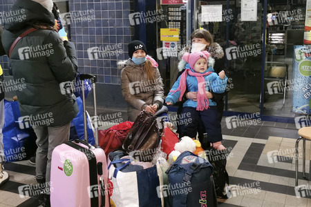Ankunft ukrainischer Flüchtlinge in Görlitz