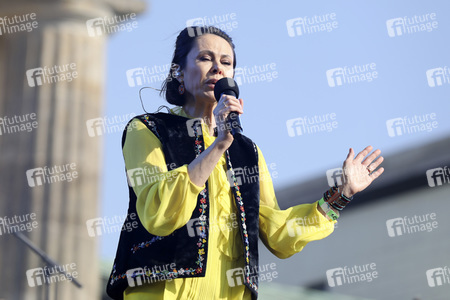 Kundgebung und Friedenskonzert 'Sound of Peace' in Berlin