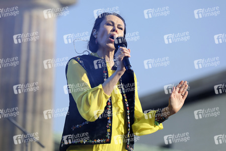 Kundgebung und Friedenskonzert 'Sound of Peace' in Berlin