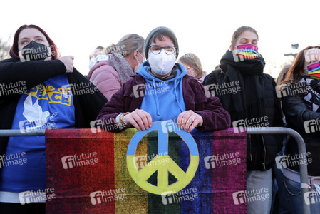 Kundgebung und Friedenskonzert 'Sound of Peace' in Berlin