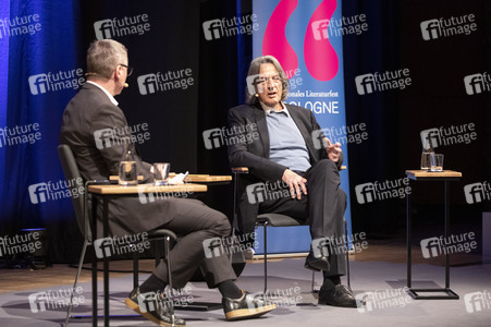 Hans-Wilhelm Müller-Wohlfahrt auf der lit.Cologne 2022 in Köln