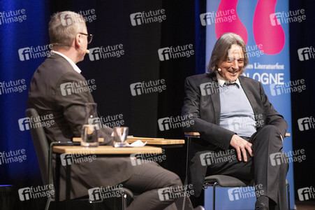 Hans-Wilhelm Müller-Wohlfahrt auf der lit.Cologne 2022 in Köln