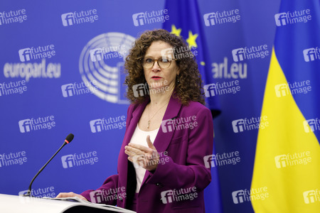 Pressekonferenz zum geplanten Verbot von 'golden passports' im EU-Parlament in Straßburg