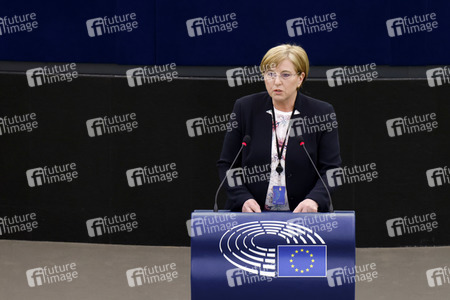 Plenartagung im EU-Parlament in Straßburg