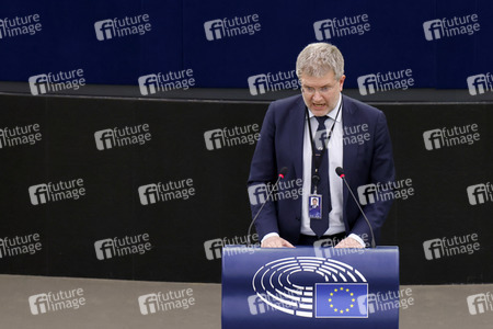 Plenartagung im EU-Parlament in Straßburg