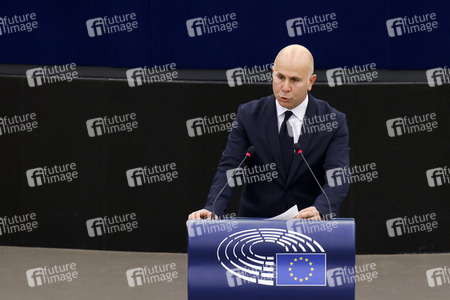 Plenartagung im EU-Parlament in Straßburg