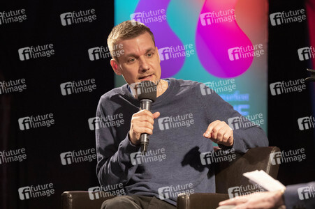 Tobias Schlegl auf der lit.Cologne 2022 in Köln