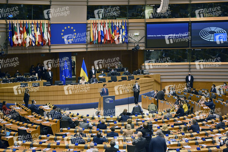 Plenartagung im EU-Parlament in Brüssel