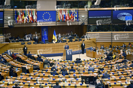 Plenartagung im EU-Parlament in Brüssel