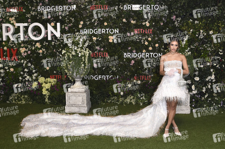 Season 2 Premiere von 'Bridgerton' in London