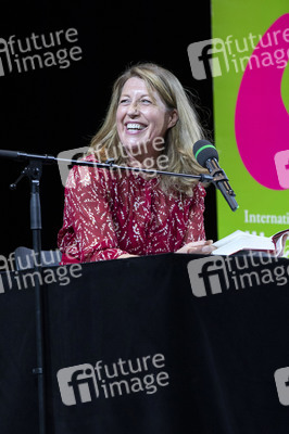 Anne Gesthuysen auf der lit.Cologne 2022 in Köln