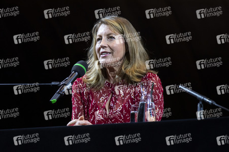 Anne Gesthuysen auf der lit.Cologne 2022 in Köln