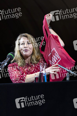 Anne Gesthuysen auf der lit.Cologne 2022 in Köln