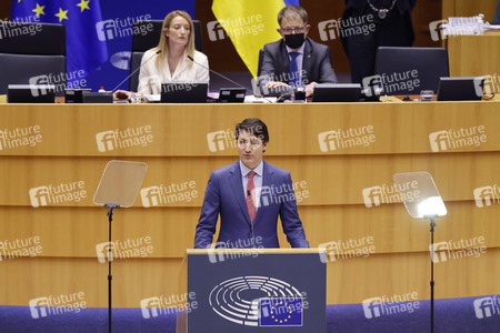 Plenartagung im EU-Parlament in Brüssel